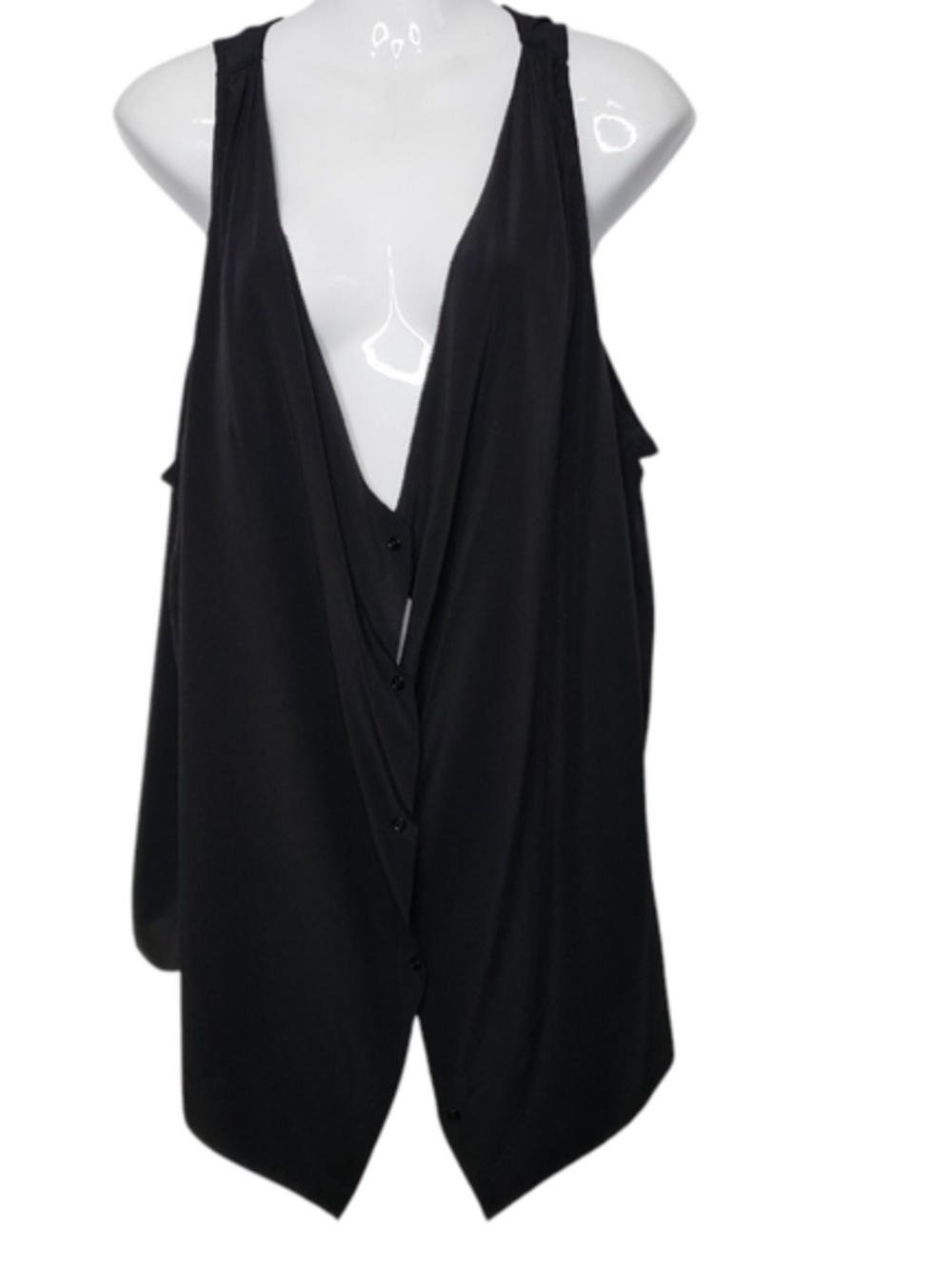 Wilfred Aritzia Silk Ninon Sleeveless Blouse